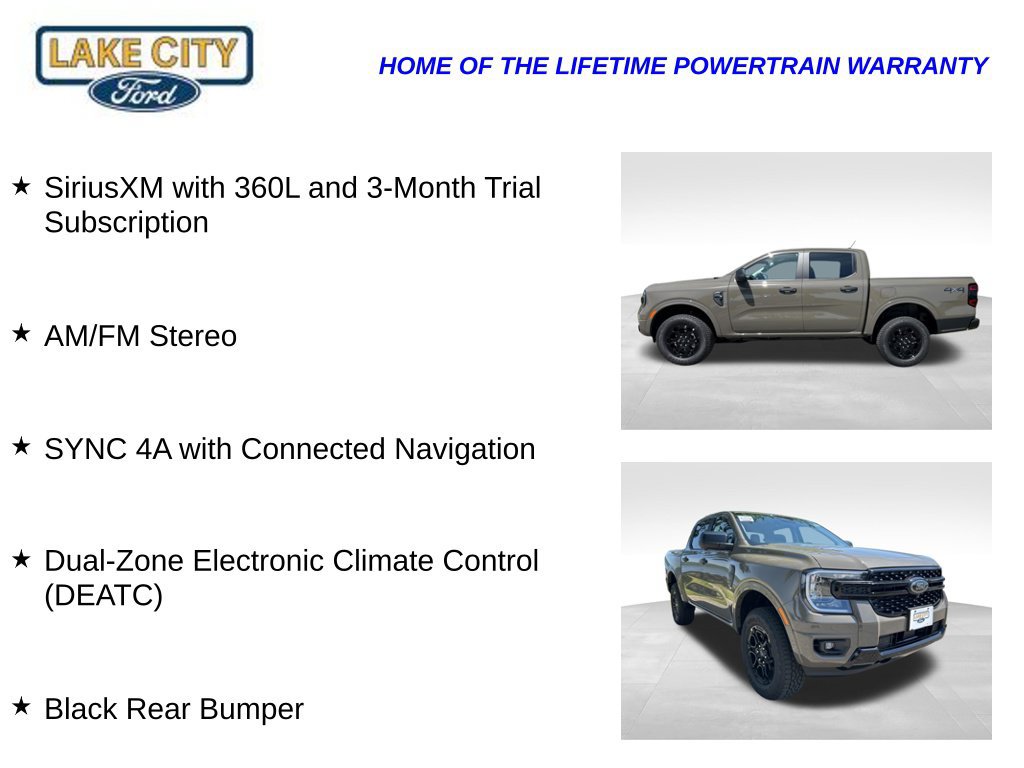New 2026 Ford Ranger XLT w/ Equipment Group 301A High AWD/4WD image 11