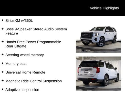 Used 2023 GMC Yukon AT4 w/ Technology Package image 32