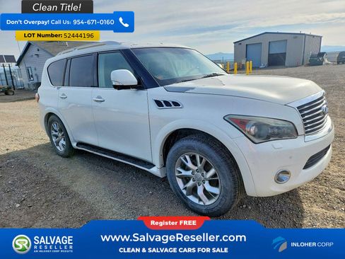 Used 2012 INFINITI QX56 4WD w/ Theater Pkg image 5