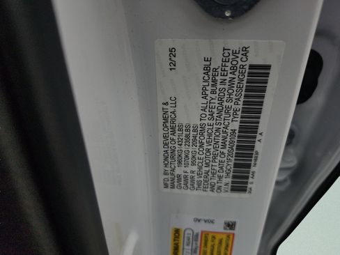 Used 2025 Honda Accord LX image 36