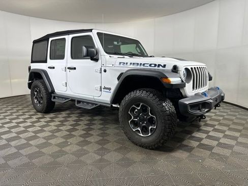 Used 2022 Jeep Wrangler Unlimited Rubicon 4xe w/ Cold Weather Group image 2