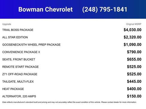 New 2026 Chevrolet Silverado 2500 LT w/ Trail Boss Package image 4