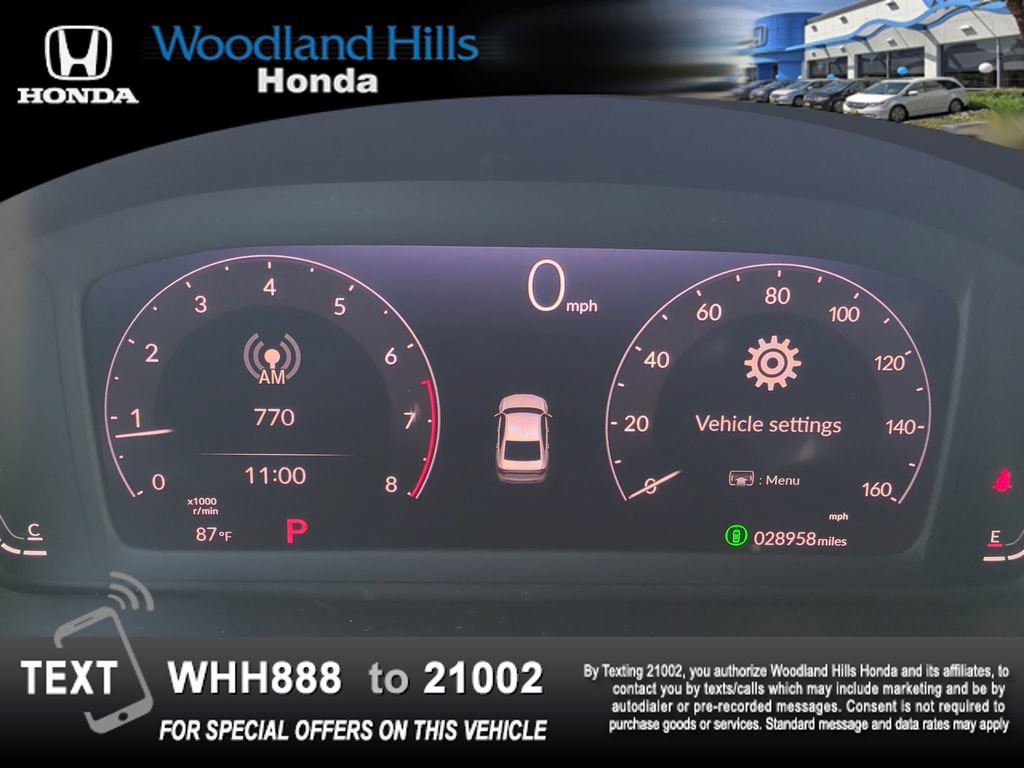 Used 2023 Honda Accord EX image 13