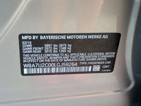 Used 2020 BMW 750i xDrive w/ Executive Package AWD/4WD image 23