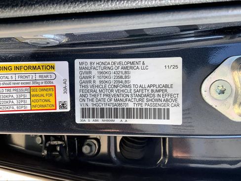 Used 2025 Honda Accord SE image 36