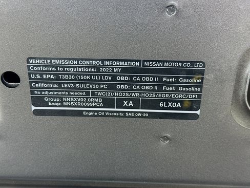 Used 2022 Nissan Sentra SV w/ All-Weather Package image 20