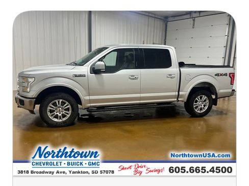 Used 2015 Ford F150 Lariat w/ Trailer Tow Package AWD/4WD image 6