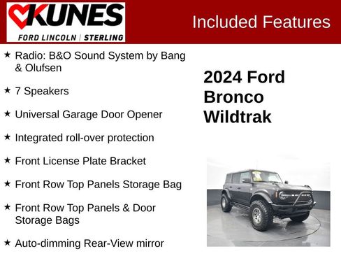 Used 2024 Ford Bronco Wildtrak image 3