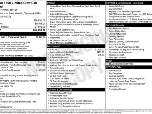 Used 2019 RAM 1500 Limited image 3