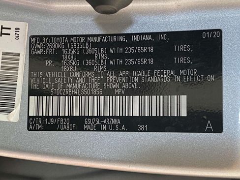 Used 2020 Toyota Highlander L AWD/4WD image 25
