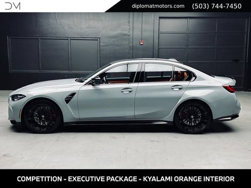 Used 2022 BMW M3 Competition w/ Executive Package AWD/4WD image 4
