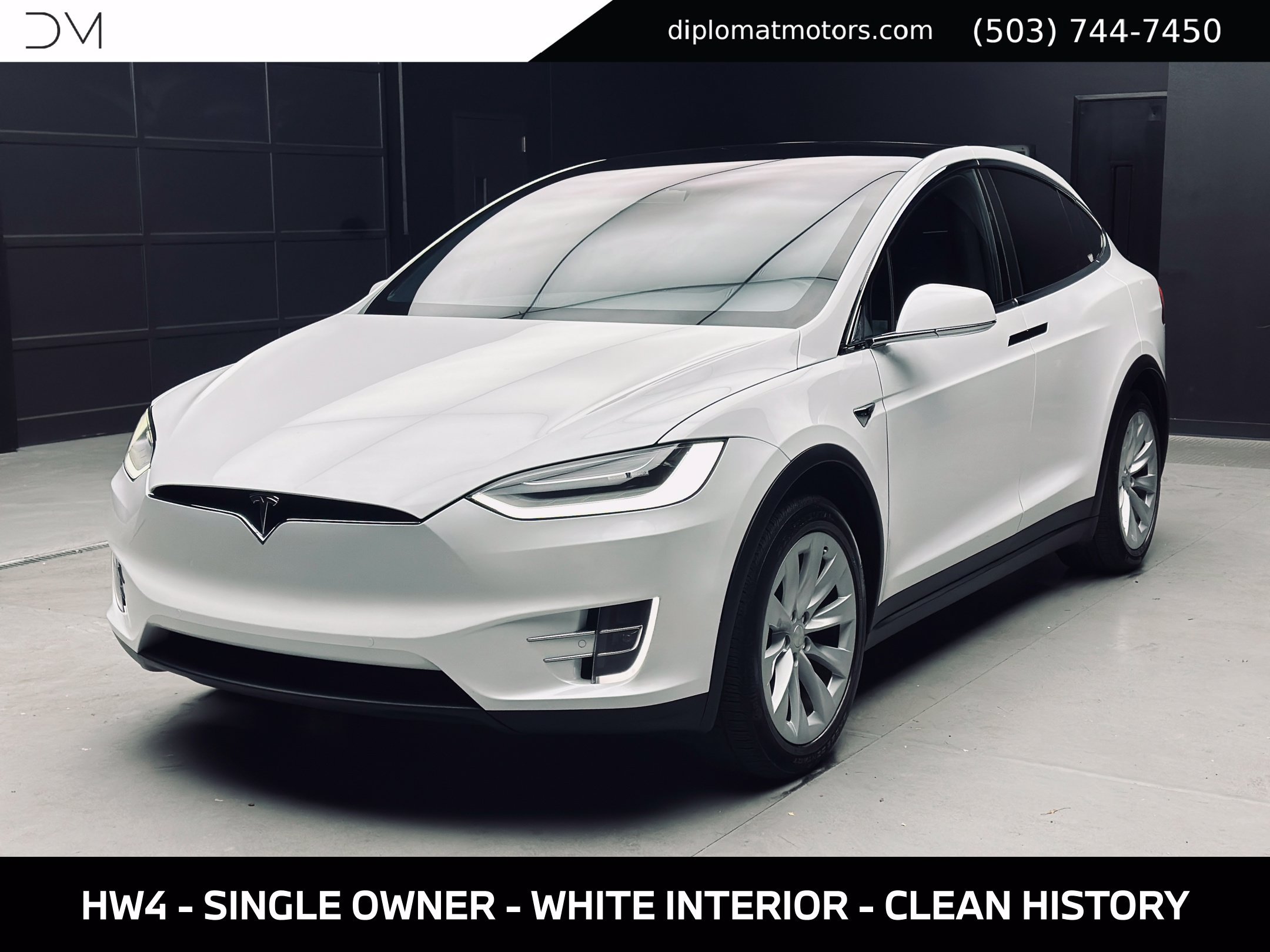 Used 2020 Tesla Model X Long Range AWD/4WD image 1