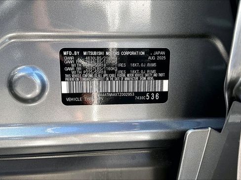 New 2026 Mitsubishi Eclipse Cross SEL image 14