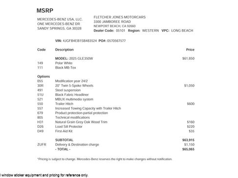 Certified 2025 Mercedes-Benz GLE 350 4MATIC image 4