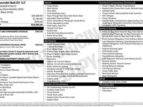 Used 2023 Chevrolet Bolt LT FWD image 12