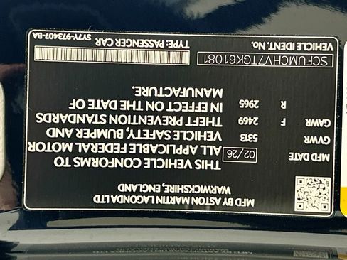 New 2026 Aston Martin Vanquish Convertible image 38