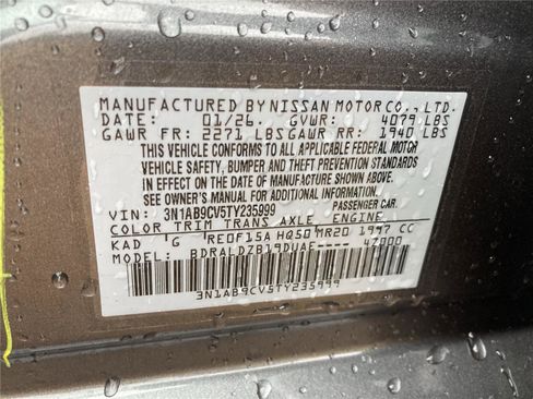 New 2026 Nissan Sentra SV w/ SV Convenience Package image 34