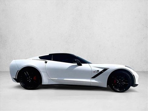 Used 2018 Chevrolet Corvette Stingray Coupe w/ Carbon Flash Badge Package RWD image 5