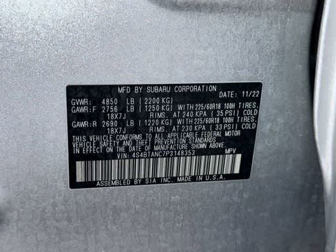 Used 2023 Subaru Outback Limited AWD/4WD image 13
