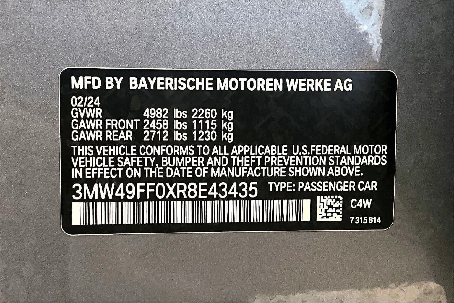 Used 2024 BMW M340i xDrive w/ Premium Package AWD/4WD image 30