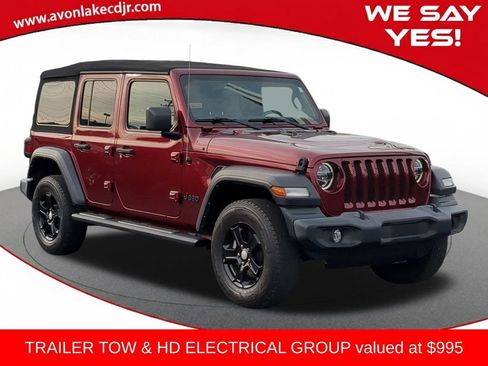 Used 2022 Jeep Wrangler Unlimited Sport image 8