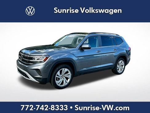 Used 2022 Volkswagen Atlas SE w/ Panoramic Sunroof Package image 1