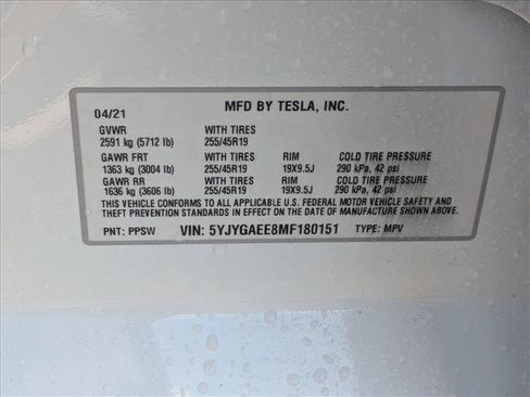 Used 2021 Tesla Model Y Long Range AWD/4WD image 24