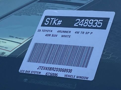 Certified 2025 Toyota 4Runner TRD Sport Premium image 26