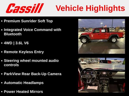 Used 2020 Jeep Gladiator Sport w/ Quick Order Package 24S image 7