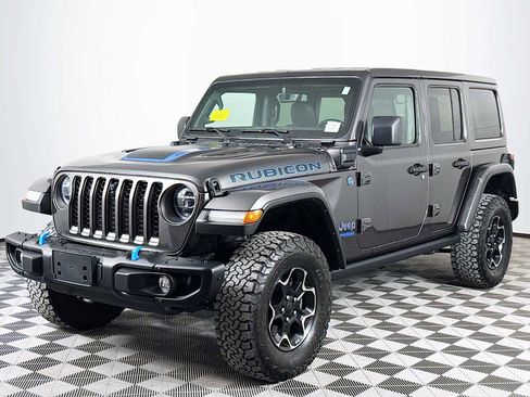 Used 2021 Jeep Wrangler Unlimited Rubicon 4xe w/ Steel Bumper Group image 1