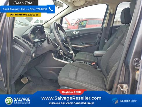 Used 2019 Ford EcoSport SE w/ SE Convenience Package FWD image 9