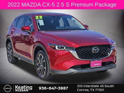 Used 2022 MAZDA CX-5 AWD 2.5 S w/ Premium Package