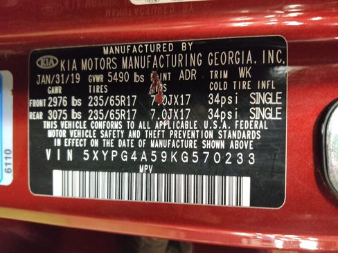 Used 2019 Kia Sorento FWD V6 image 33