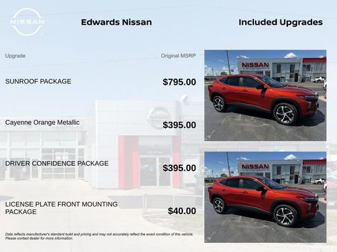 Used 2024 Chevrolet Trax RS w/ Sunroof Package FWD image 3