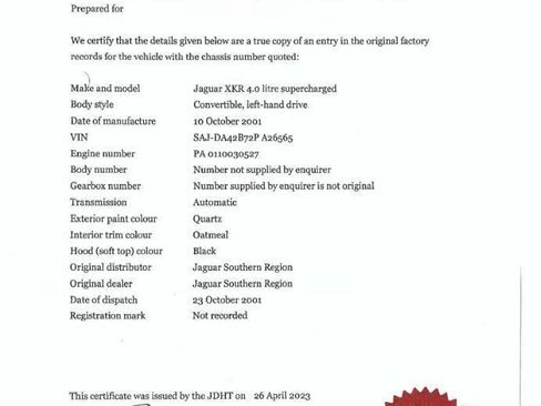 Used 2002 Jaguar XK8 Convertible image 11