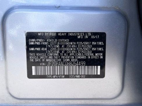 Used 2017 Subaru Crosstrek 2.0i Limited image 30