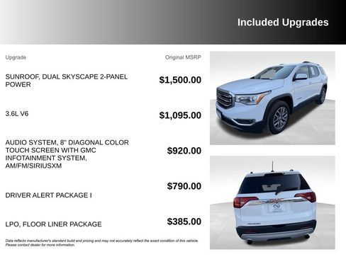 Used 2019 GMC Acadia SLE w/ Driver Alert Package I image 6