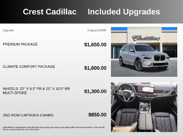 Used 2026 BMW X7 xDrive40i w/ Premium Package AWD/4WD image 5