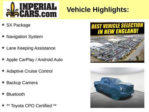 Certified 2025 Toyota Tundra SR5 w/ SX Package image 3