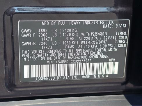 Used 2013 Subaru Outback 3.6R Limited AWD/4WD image 30