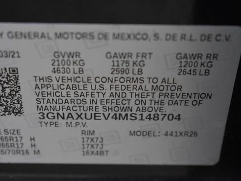 Used 2021 Chevrolet Equinox LT AWD/4WD image 39