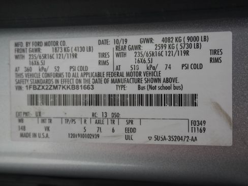 Used 2019 Ford Transit 350 XL RWD image 26