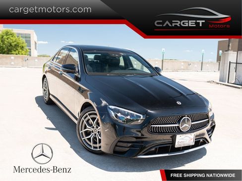 Used 2021 Mercedes-Benz E 350 4MATIC Sedan w/ Premium Package image 1