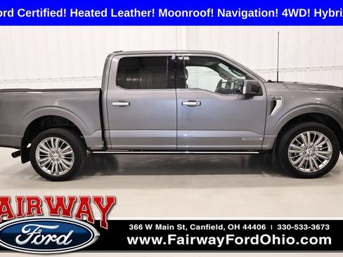 Certified 2024 Ford F150 Platinum w/ Equipment Group 703A Plus AWD/4WD image 1