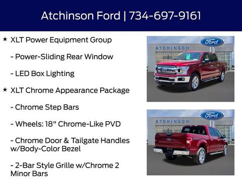 Used 2019 Ford F150 XLT w/ Equipment Group 302A Luxury AWD/4WD image 16