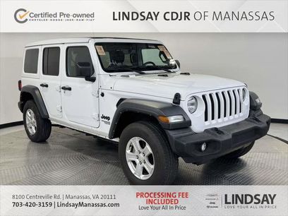 Certified 2021 Jeep Wrangler Unlimited Sport w/ Sun And Sound Package