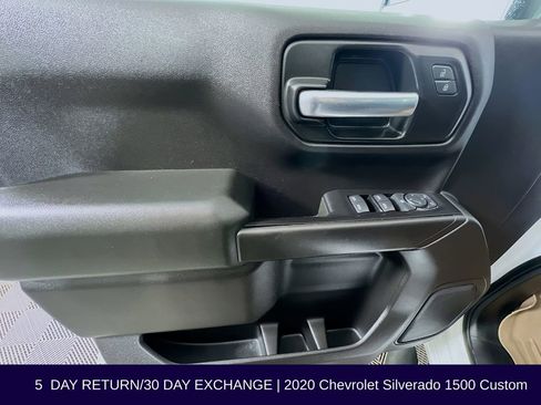 Used 2020 Chevrolet Silverado 1500 Custom w/ Custom Value Package AWD/4WD image 23