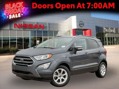 Used 2020 Ford EcoSport SE