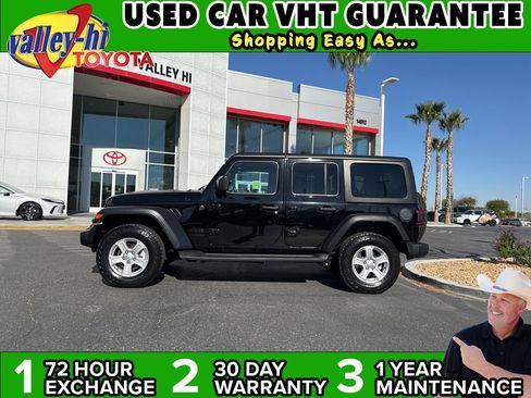 Used 2022 Jeep Wrangler Unlimited Sport image 1