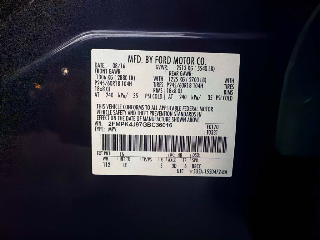 Used 2016 Ford Edge SEL w/ Equipment Group 201A AWD/4WD image 36